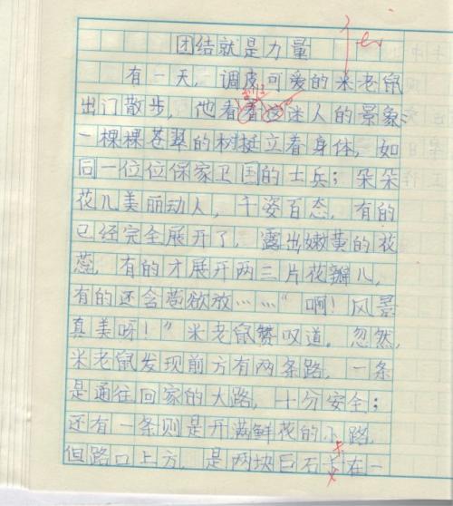 团结就是力量 写拔河的作文400字