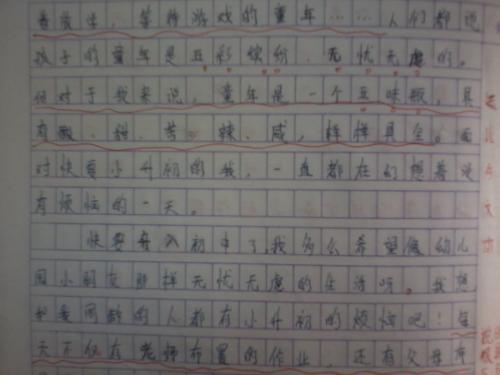 高三写人作文：手巧的同桌_600字
