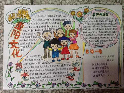 重阳节手抄报图片大全 1