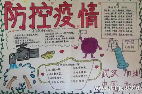 致敬白衣天使手抄报
