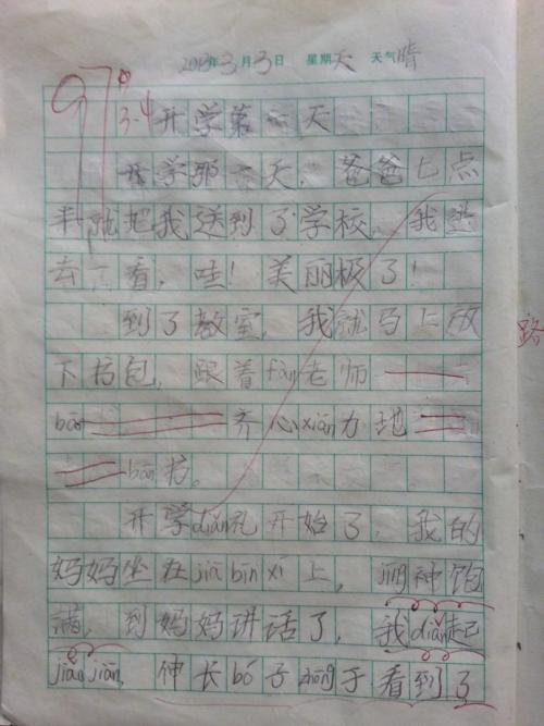 关于收获的作文：一天的收获周记_300字