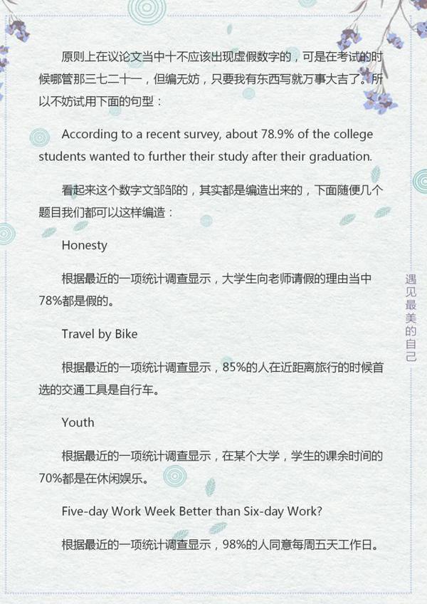 初中英语满分作文素材来啦!高分开头结尾+万能句式,好好利用吧 1