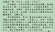 2008年高考作文山东卷满分佳作：蝶变_1200字