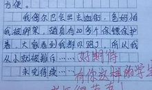 小学生作文《我的家》火了，老师接连期待，网友：想和你家一样穷