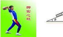 扔实心球 我最喜欢的运动作文400字