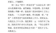 争吵 小学生记叙文300字