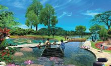 美丽的小区公园 美丽的公园作文400字