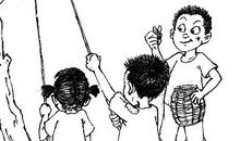 男孩的童年-难忘的童年时光作文700字