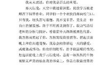 这真让我着迷 初三作文800字