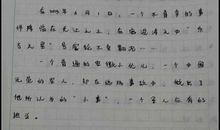 凡人小事的背后 高一作文600字