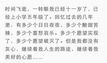 愿望-关于心愿的作文800字