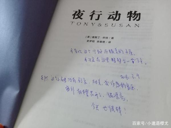 《夜行动物》小说读后感:我们都是是披着文明外衣的夜行动物 1