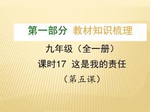 这是我的责任_900字