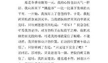 说象棋 五年级记事作文600字