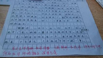 最美的疤痕 初三写人作文700字