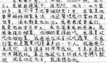 我的爸爸 初三我的父亲作文1000字