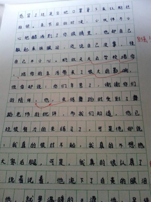 关于偶像的作文：我的偶像_900字