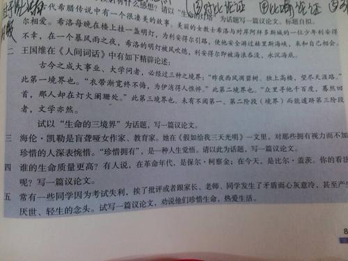 适用于5个热门常考作文主题的高级句子