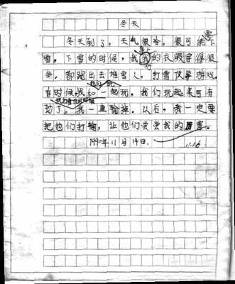 白雪 描写雪景的作文700字