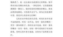 可爱的小金鱼-小学生状物作文300字