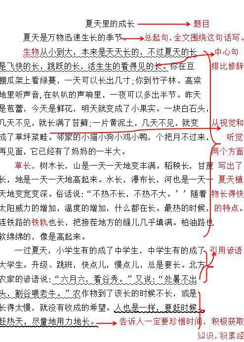 作文小妙招,建议学生党收藏起来