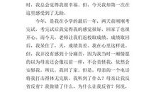 我希望-小学随笔300字