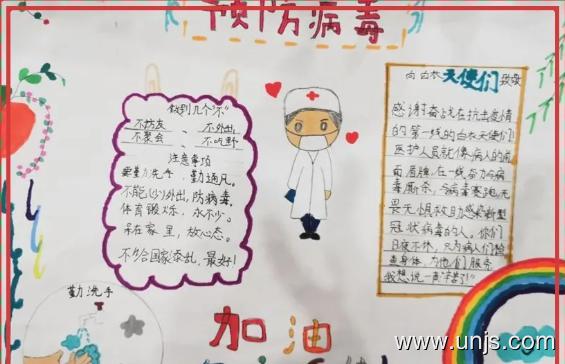 抗击新冠肺炎疫情的手抄报资料 1