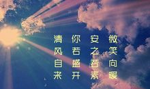 高考高分作文欣赏：你若盛开，清风自来!