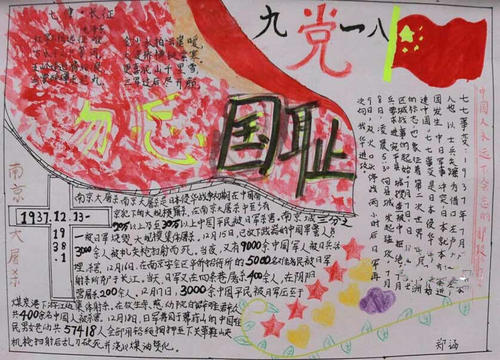 关于九一八事变的作文：又是一年“九・一八”，你还记得国耻吗？_1000字