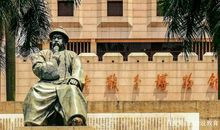 高考作文押题、优秀作文《世事沧桑变，民魂永流传》，致林则徐