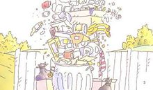 助垃圾回家一臂之力-关于环保的作文500字