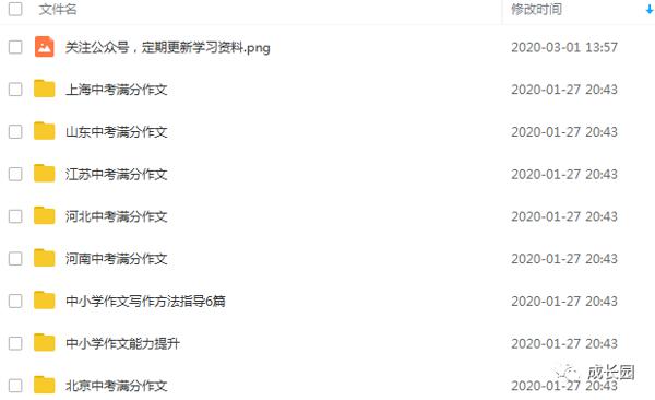 免费福利|《中考满分作文》+《中小学作文写作指导与能力提升》 1