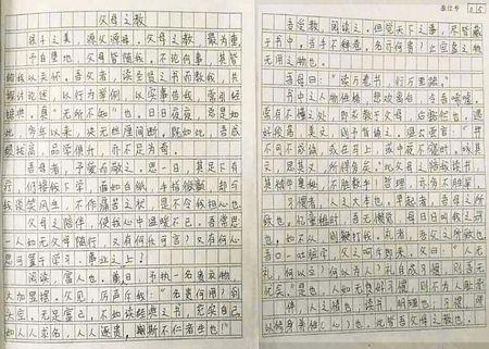 他正是太“傻”了 初中生叙事作文800字
