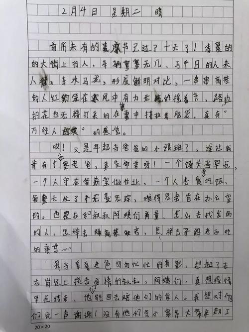 抗疫当前，命运同体 疫情中的感悟作文1200字