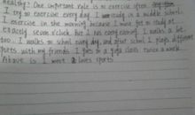 高一年级英语作文：我的学校_800字