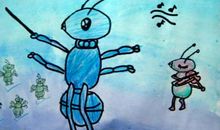 团结的小蚂蚁-小学记叙文400字