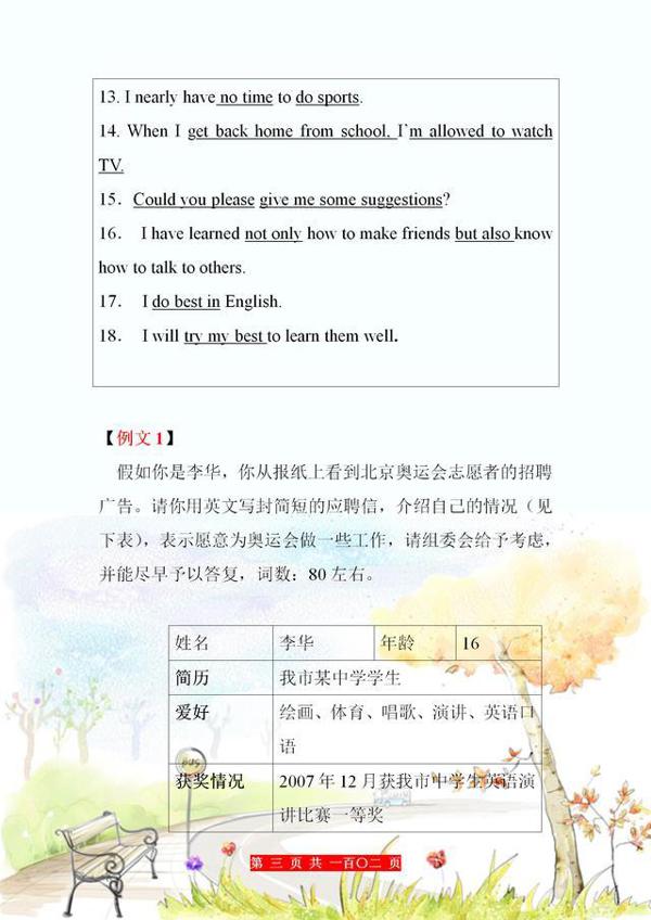 初中3年英语作文无非就考这24个话题,孩子掌握篇篇都是范文! 2