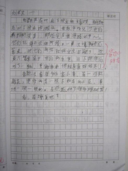 小学作文素材：描写荷花范文8篇