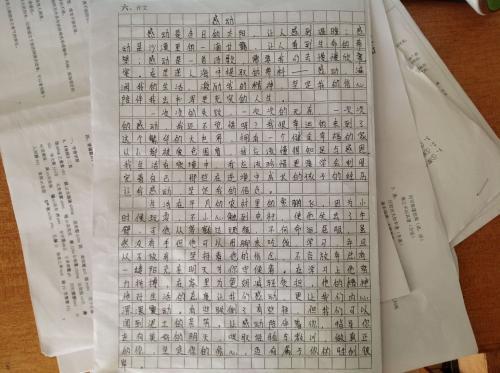 感人的故事 三年级叙事作文300字