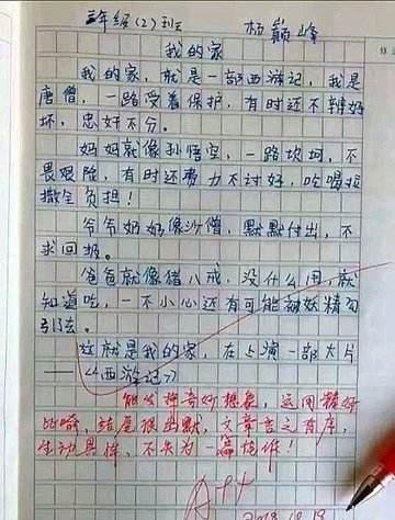 小学生满分作文《孤独》惹人泪目,谁说我们的孩子不会写作文 3