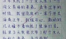 小学生满分作文《孤独》，通篇没有“孤独”二字，却让人潸然泪下