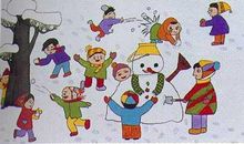 打雪仗 四年级打雪仗作文300字