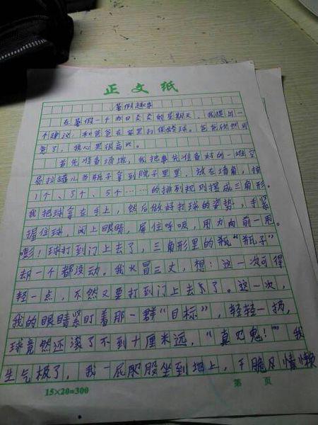 暑假的一天 暑假旅游作文400字