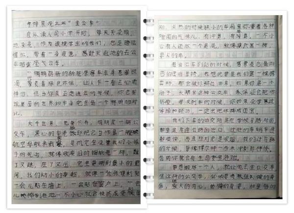 学霸都这样写作文