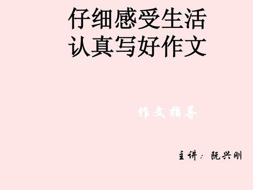 认真生活-感悟生活的作文800字