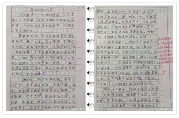 学霸都这样写作文 4