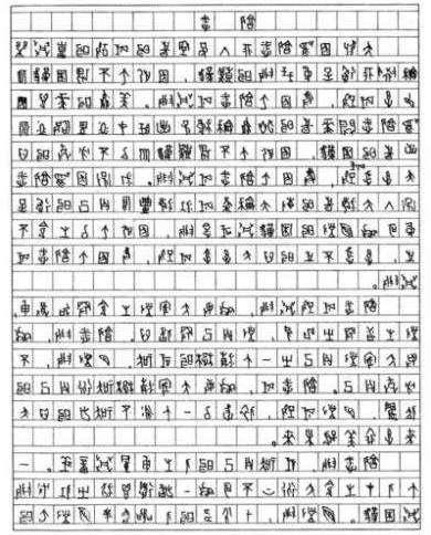 当年高考用甲骨文写作文的考生怎么样了?导师:有些浮夸,靠不住 3