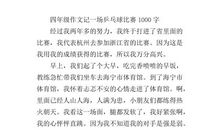 神奇的乒乓球 四年级暑假记事作文400字