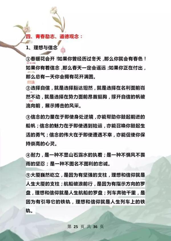 语文老师“力荐”：关于作文我就教这“十点”！全班“一分不扣” 24