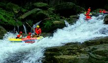 茅丛河漂流 记一次有趣的漂流作文300字